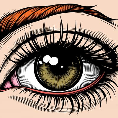 realistic eye