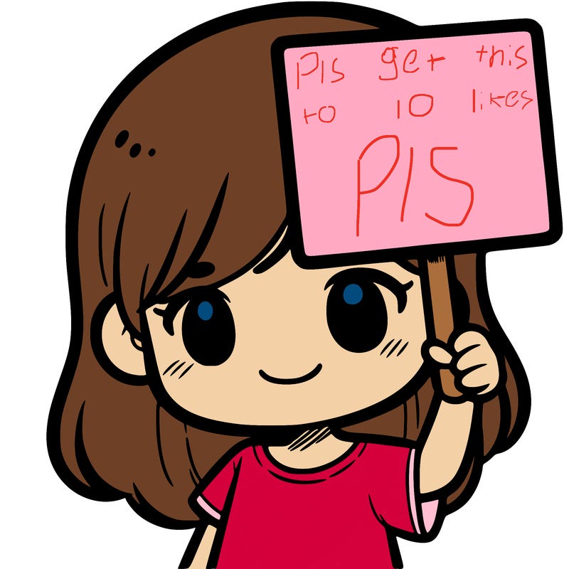 a girl holding up a blank sighn
