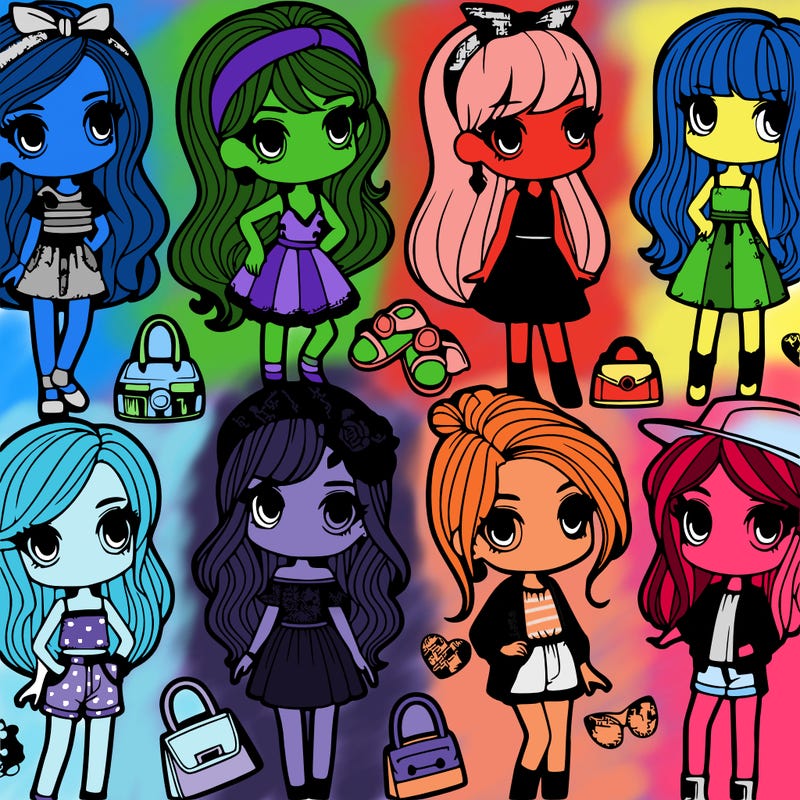 girls with fashion