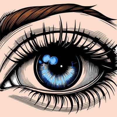 realistic eye