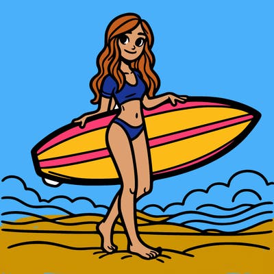 surfer girl