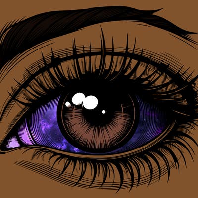 realistic eye