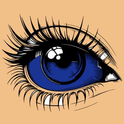 realistic eye