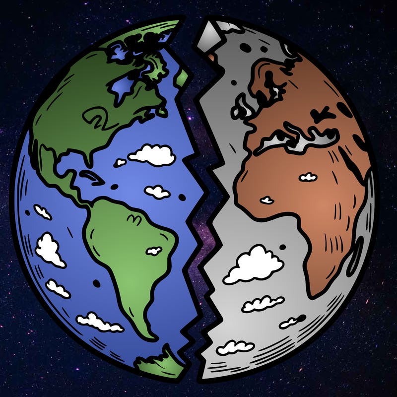 earth split