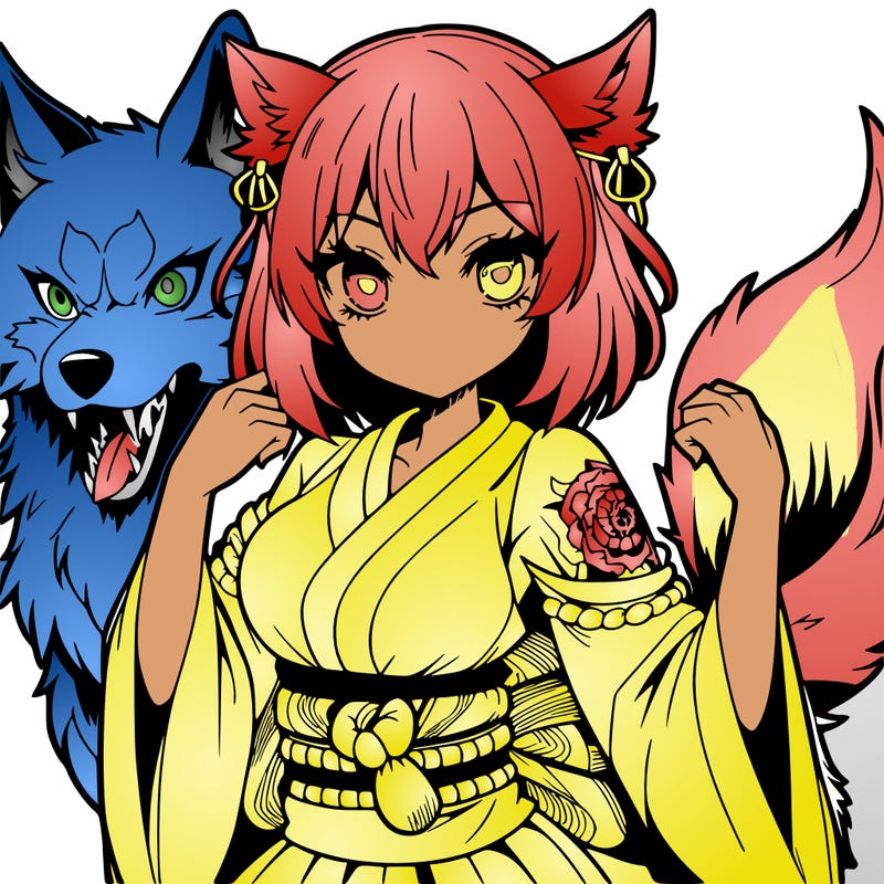 anime werewolf girl