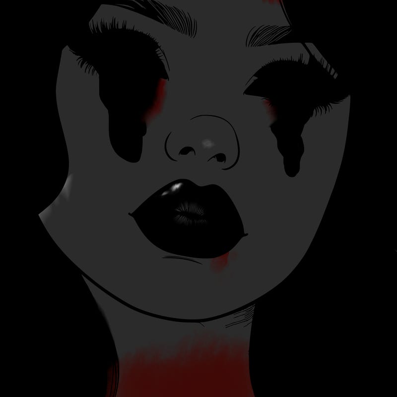 really realistic girl with lips