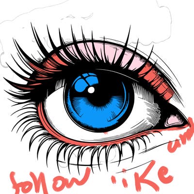 realistic eye
