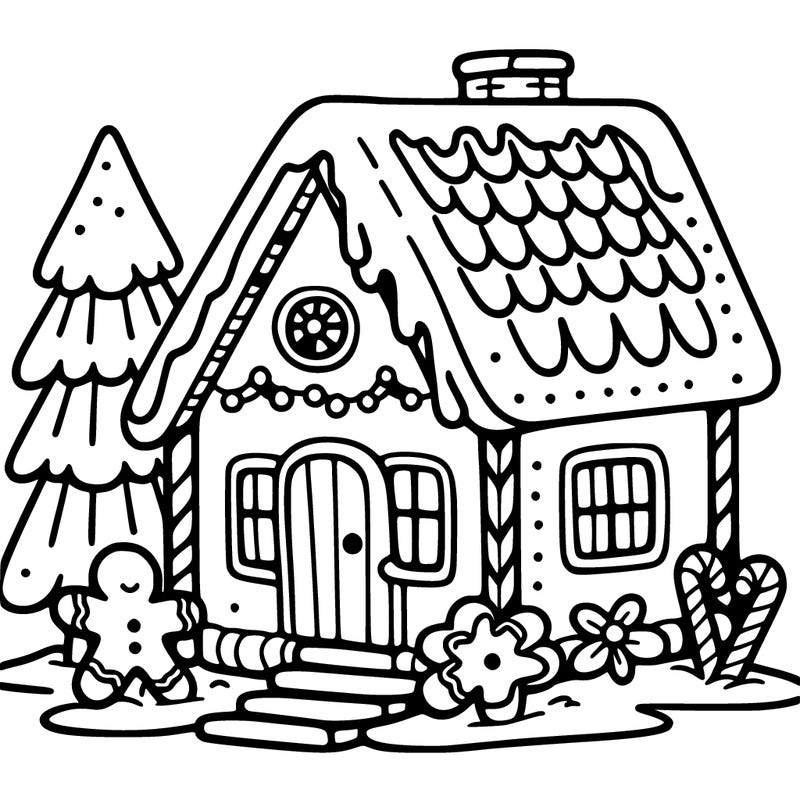 gingerbread house