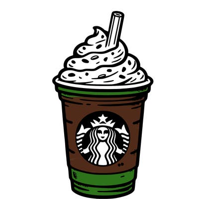 starbucks, frappuccino