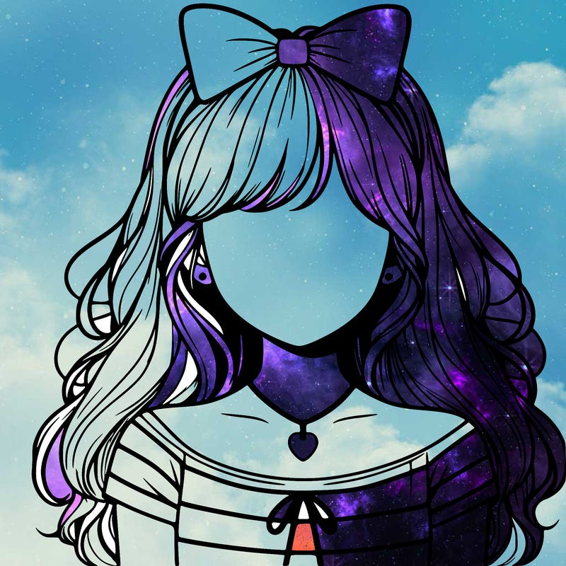 realistic girl no face