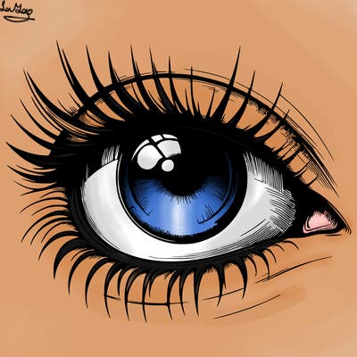 realistic eye
