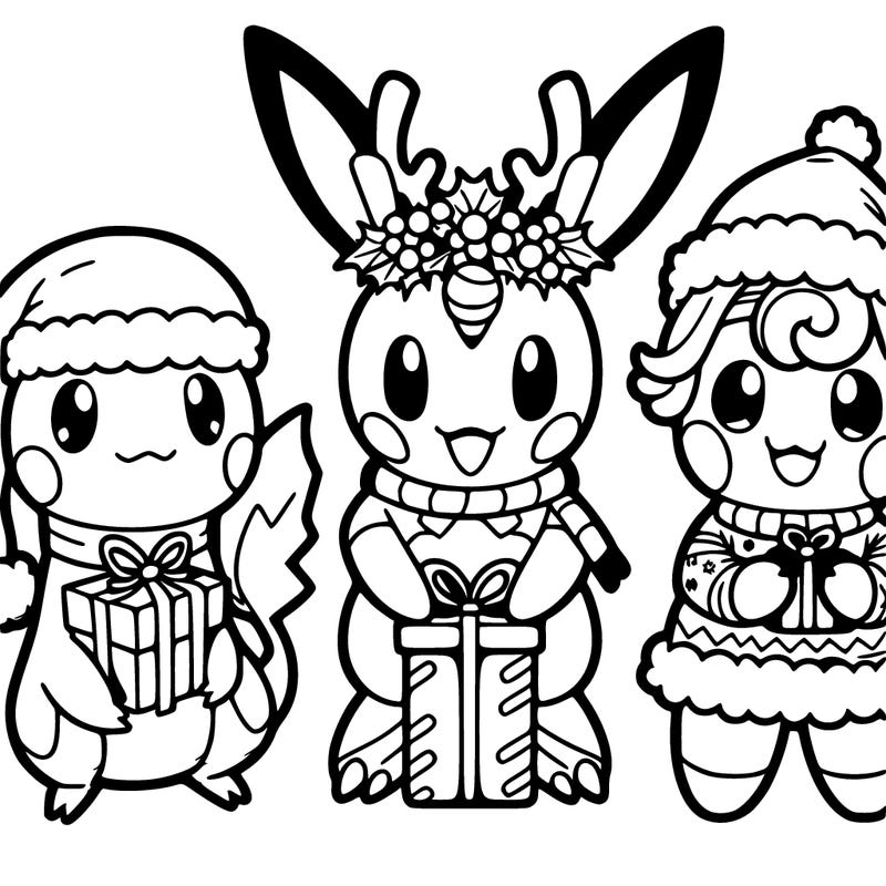 christmas pokemon