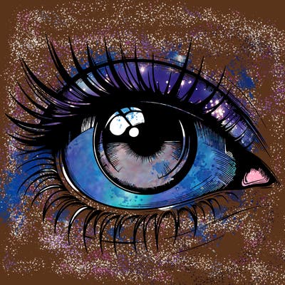 realistic eye