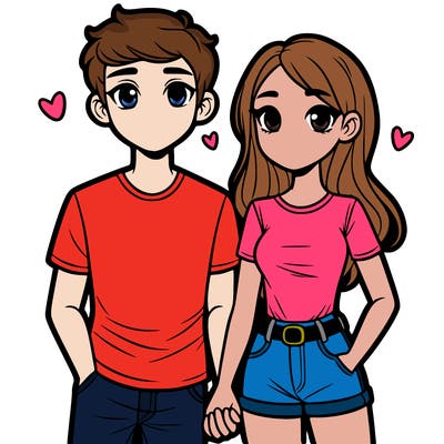 boyfriend and girlfriend