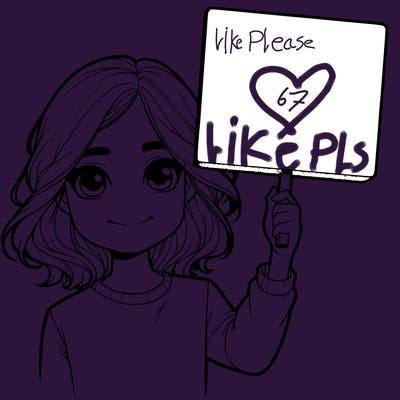 realistic girl holding up a sign