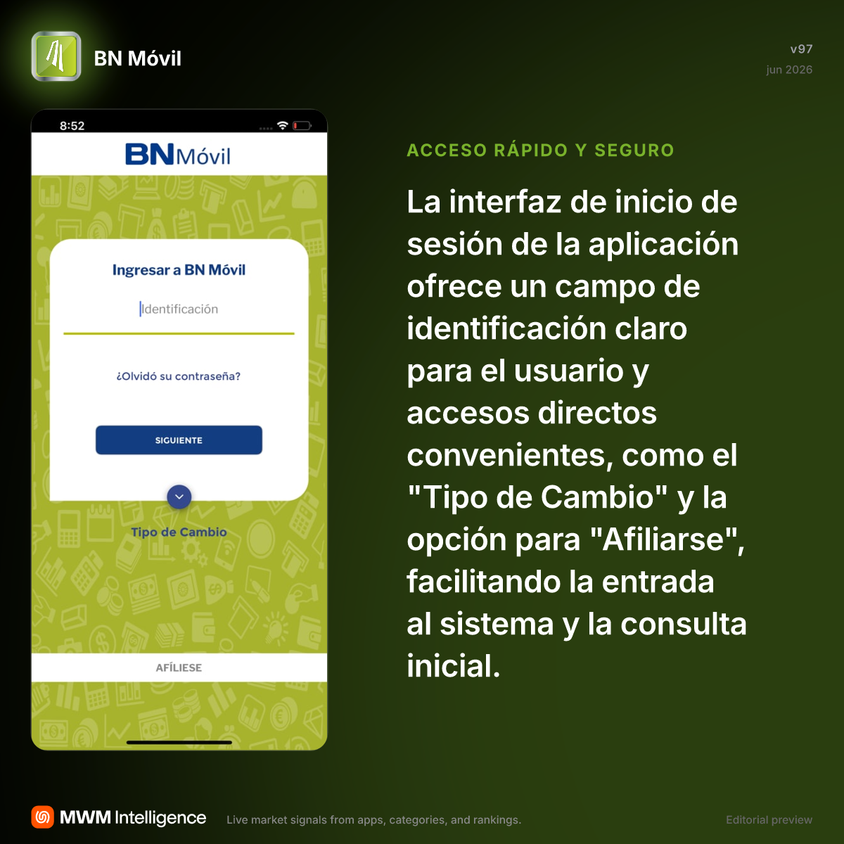 BN Móvil - App de Finanzas | MWM