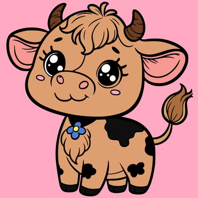 cute cow