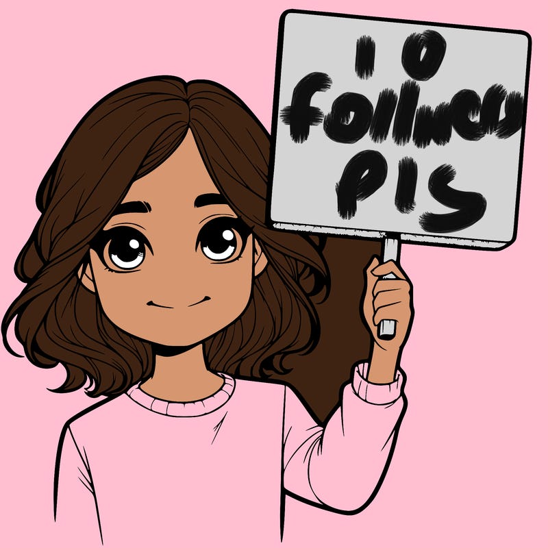 realistic girl holding up a sign