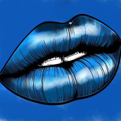 realistic lips
