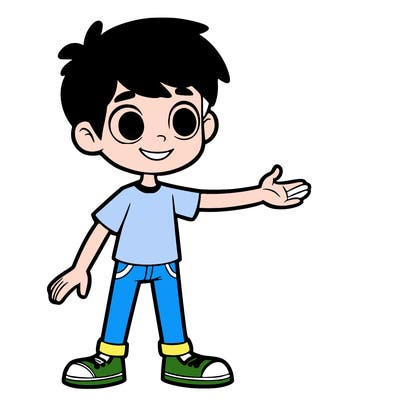 animated boy