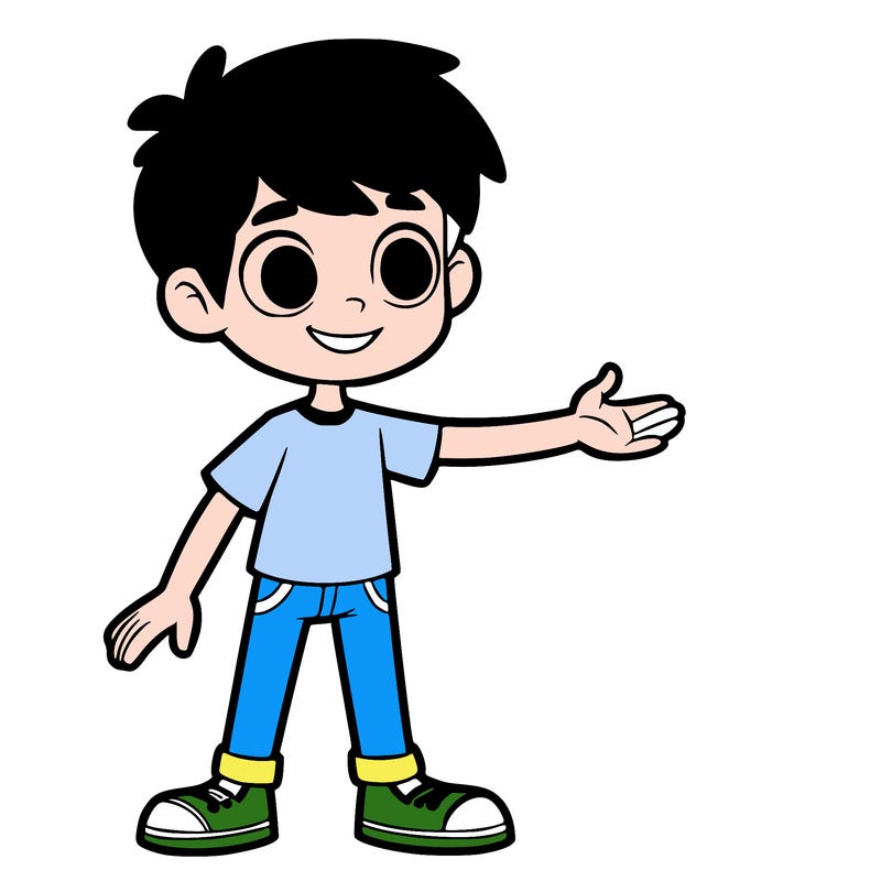 animated boy