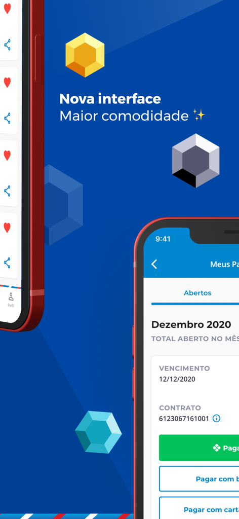 Captura de pantalla de la app móvil Bemol mostrando la nueva interfaz para administrar pagos y puntos de recompensa.