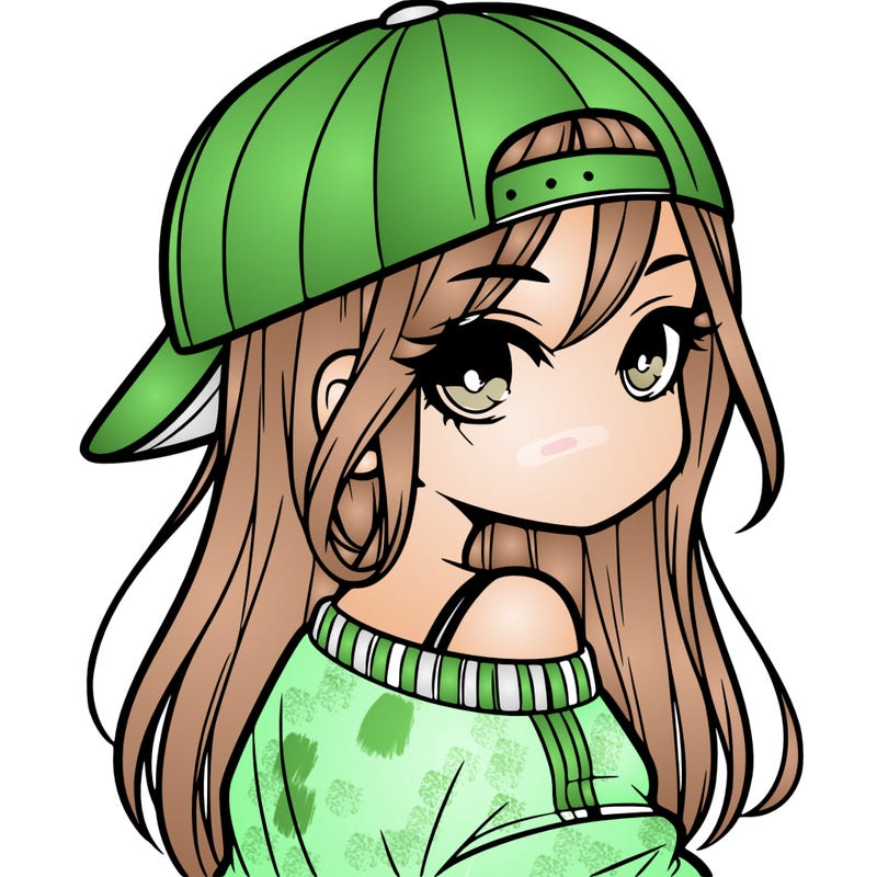 girl with a backward hat on