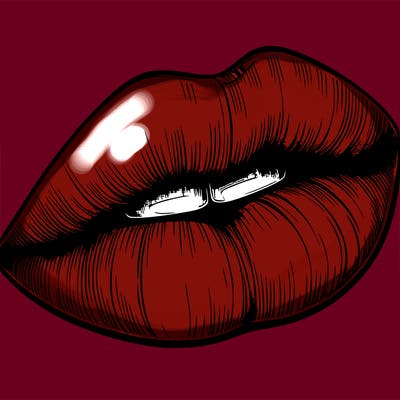 realistic lips