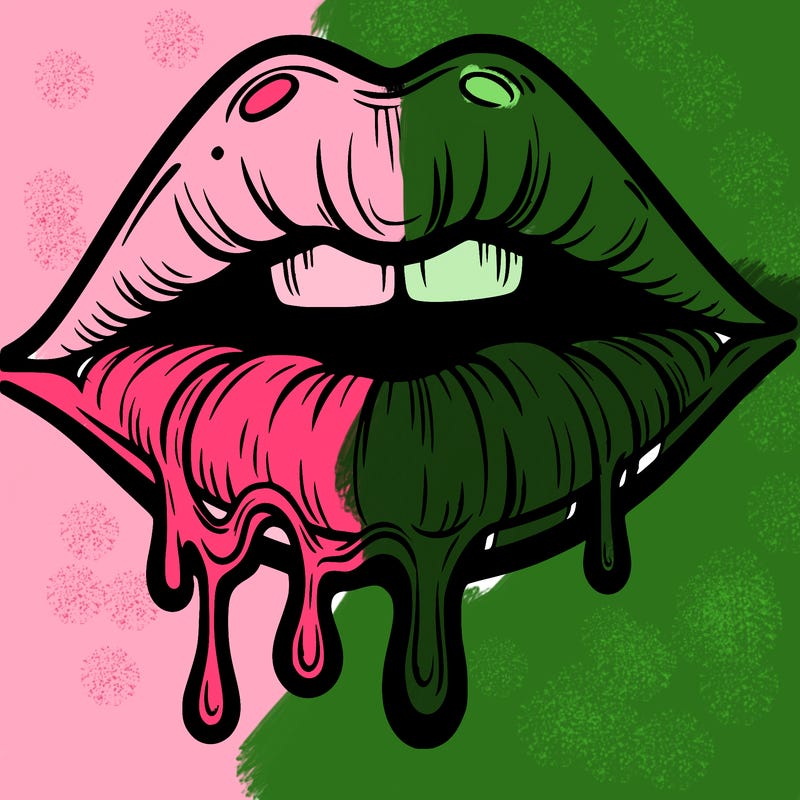 lips that look realistic and drip