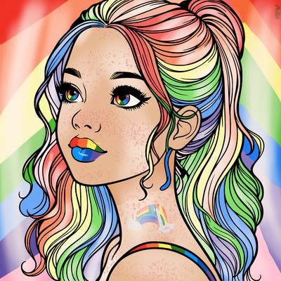 beautiful realistic girl