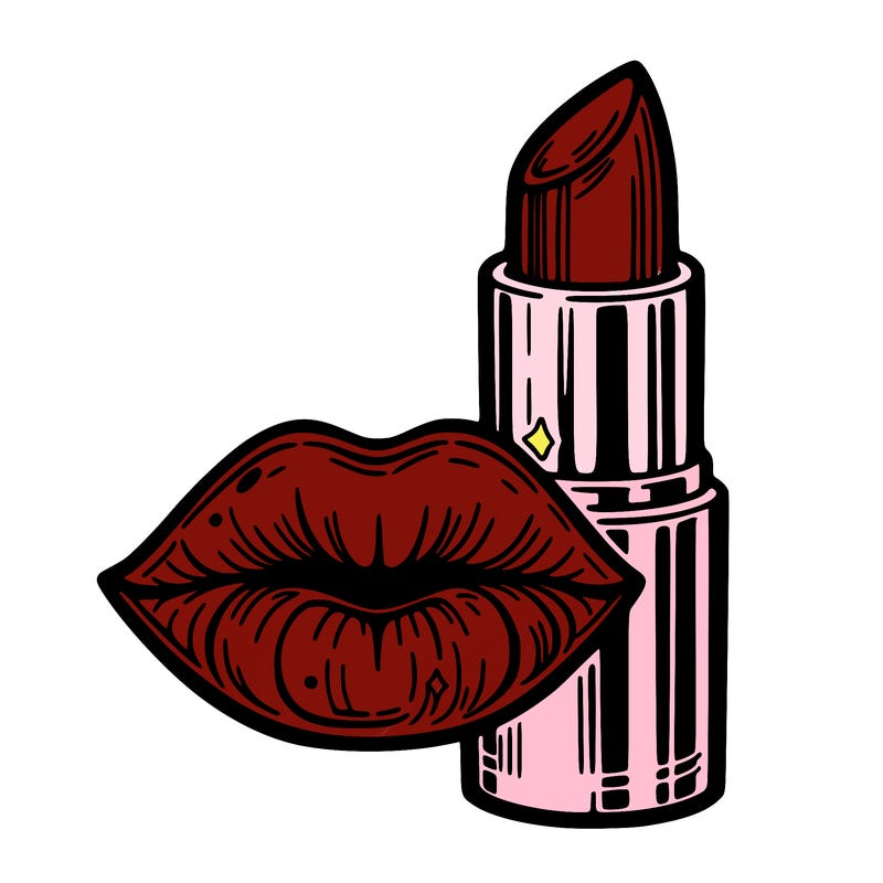 lips and lipstick