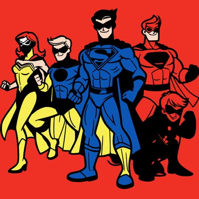 superheroes