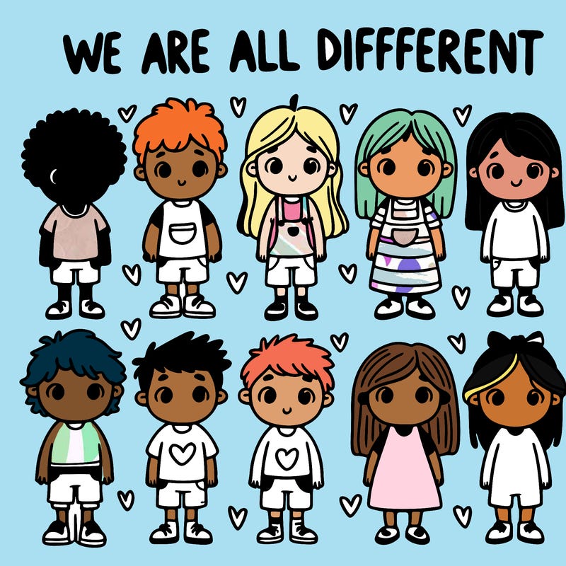 we are all different