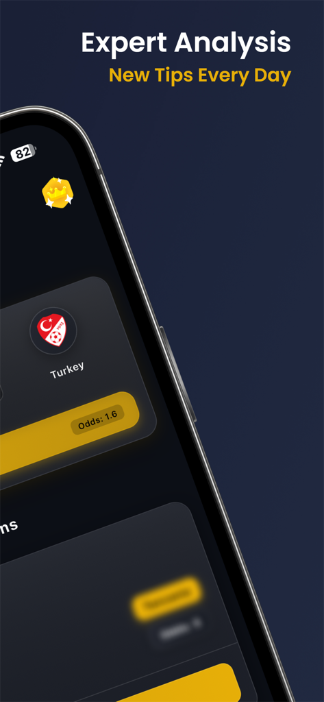 BankoX: Soccer Betting Tips - Pantalla de la aplicación móvil BankoX que muestra análisis experto de apuestas de fútbol y consejos diarios