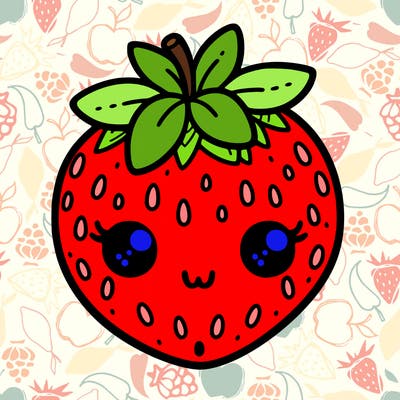 cute strawberry
