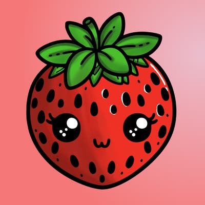 cute strawberry
