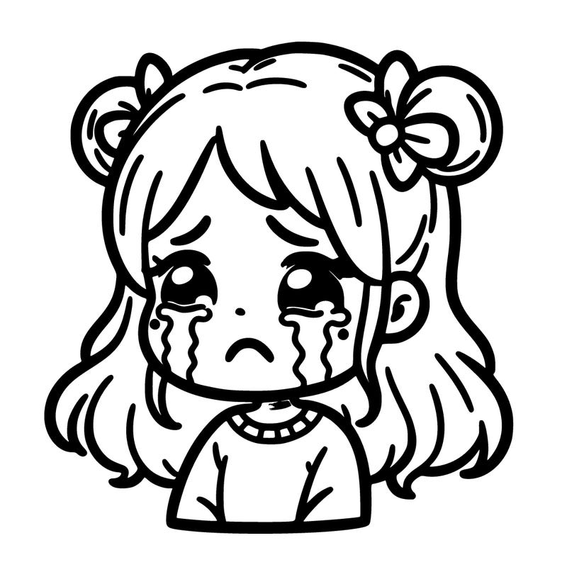 crying girl