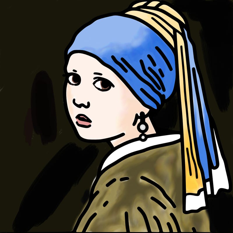 girl with the pearl earring painting