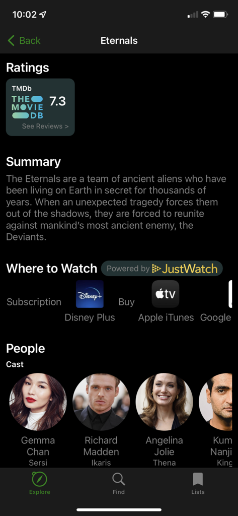 Nexus Movies & TV - Información detallada de la película, incluido el resumen de calificaciones y dónde verla en la aplicación Nexus Películas y TV