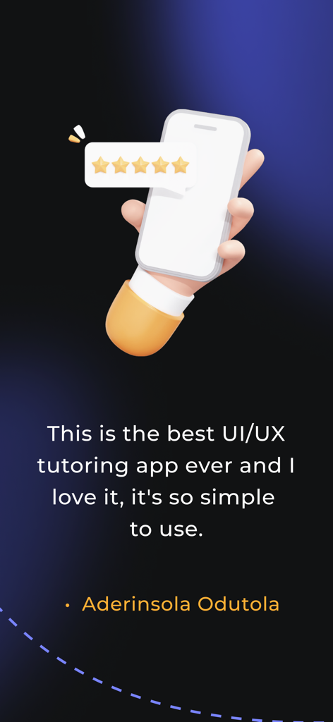 ProApp: Online Design Courses - Five star user review for ProApp design tutoring and career learning app