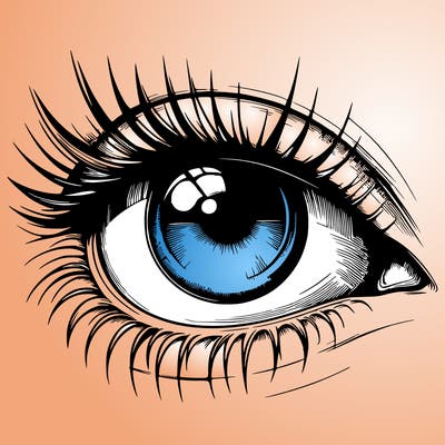 realistic eye