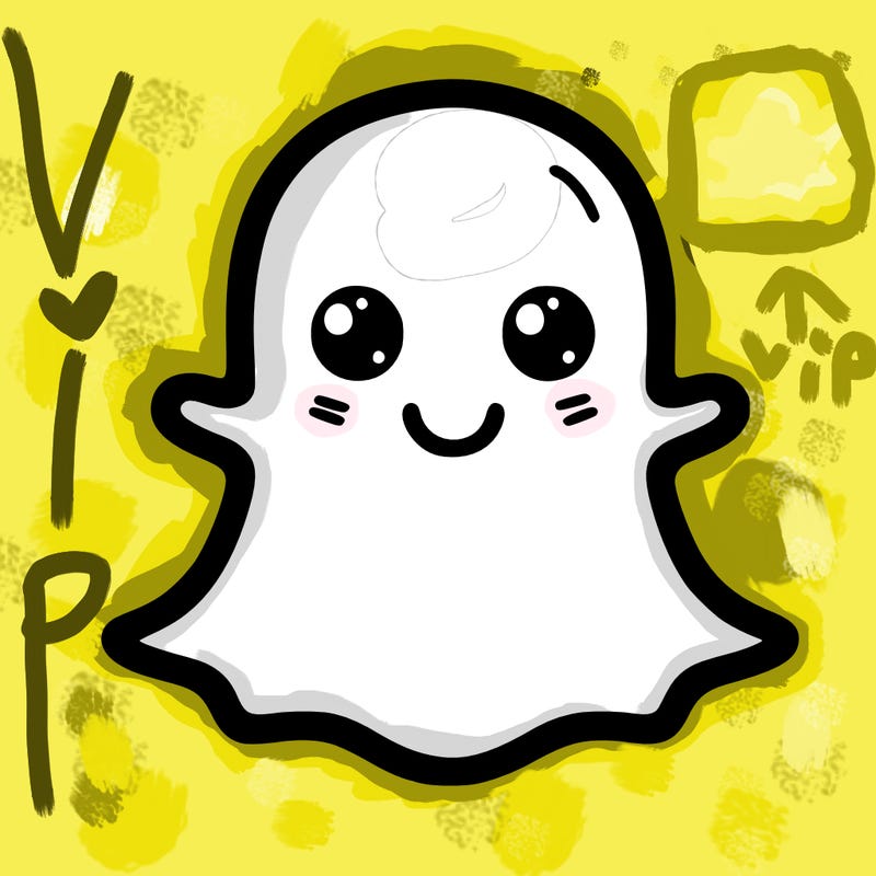 snap chat ghost with no eyes and no mouth