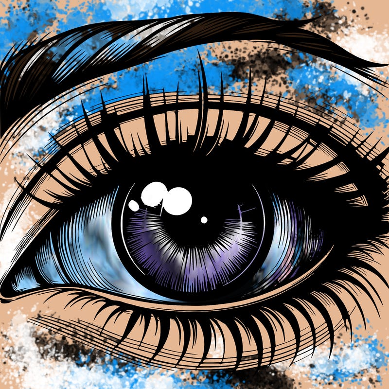 realistic eye