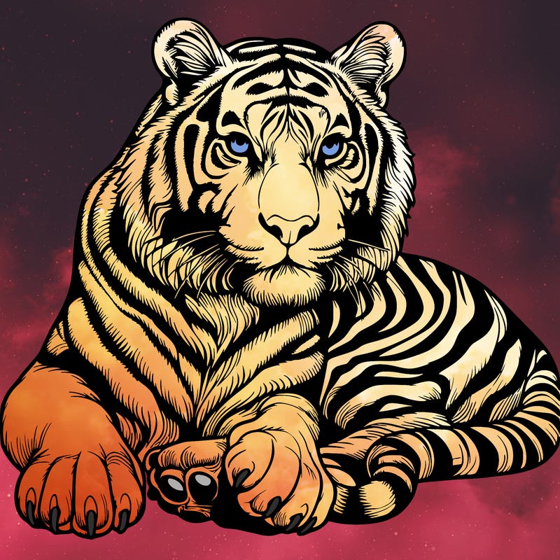 realistic tiger