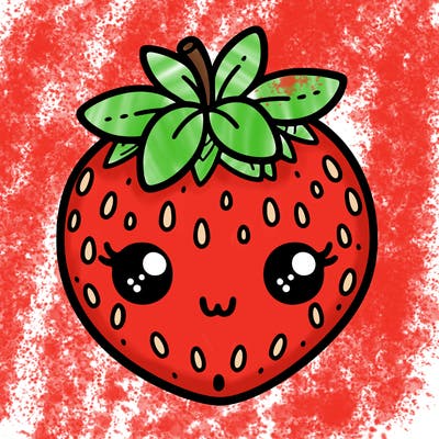 cute strawberry
