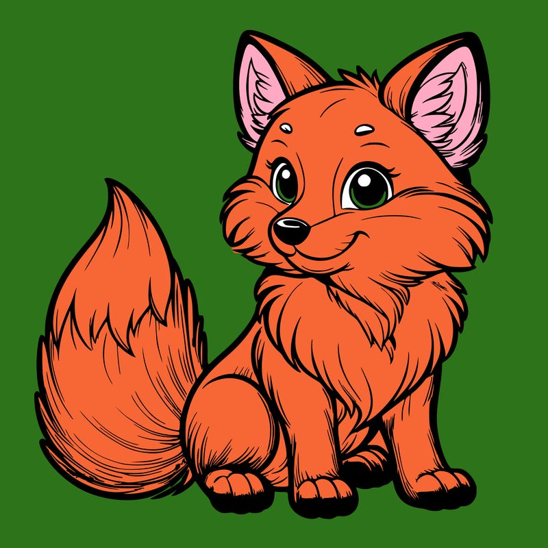 realistic fox