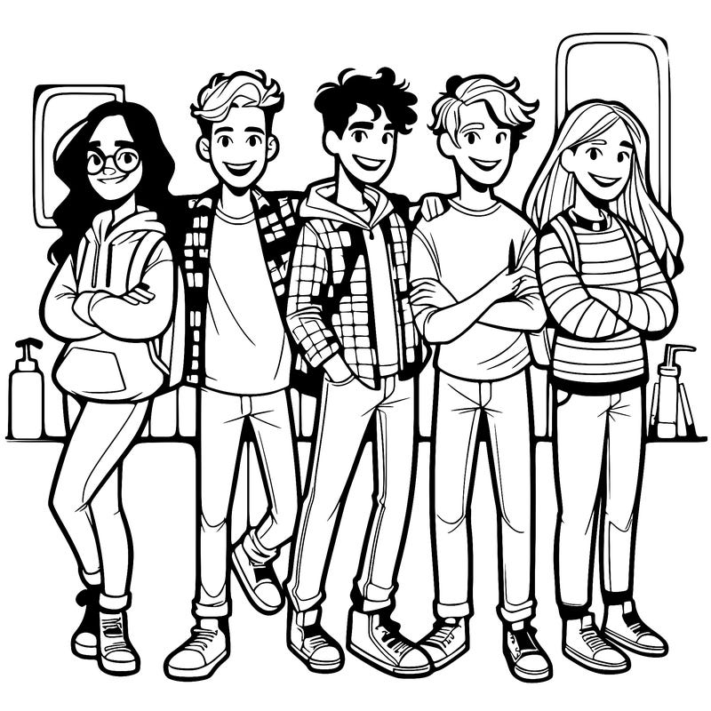 group of friends