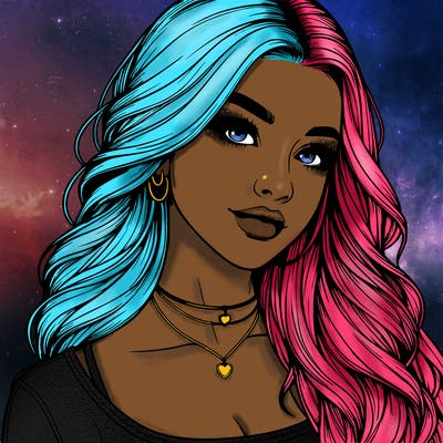 detailed realistic girl