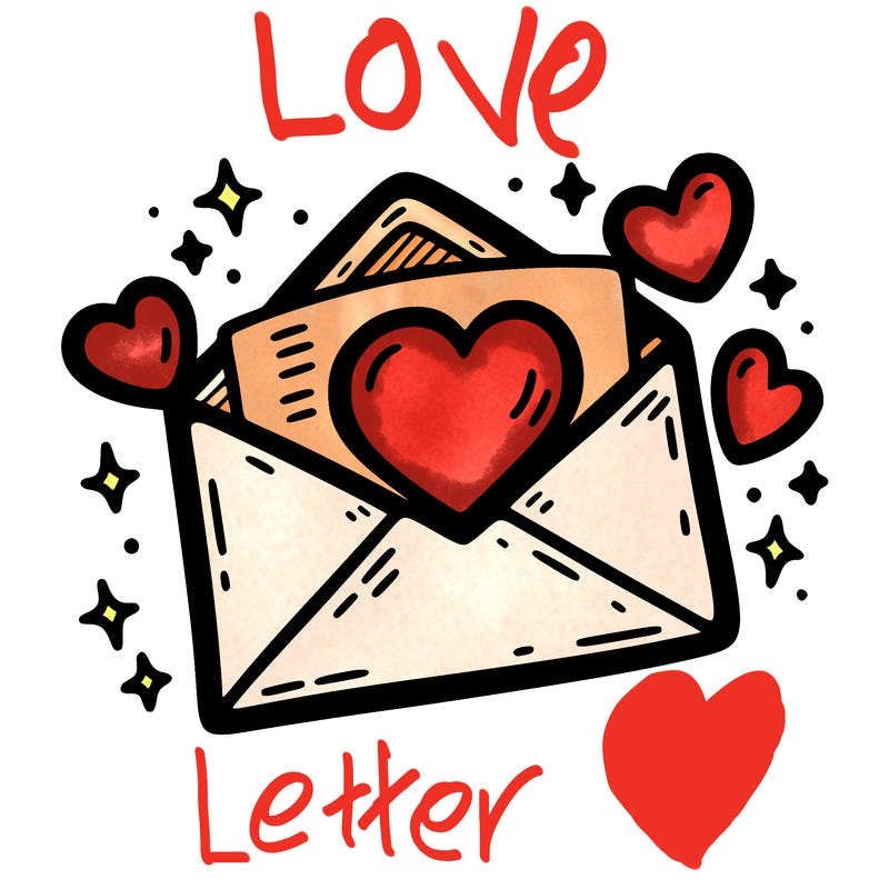 love letter envelope