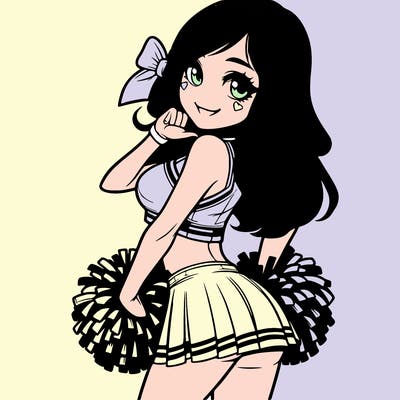realistic cheerleader